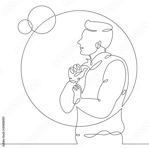 line continuous astrophysicist astronomer scientist