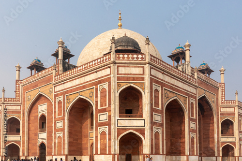 Humayun's Tomb, a UNESCO world heritage site in New Delhi, India	