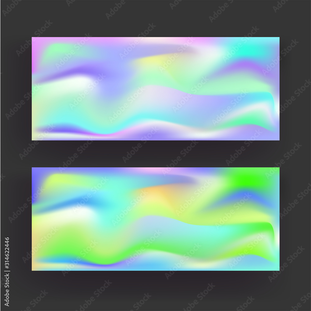 Blurred Mesh Gradient Wavy Background in Two Option. Blurred Mesh Gradient Wavy Background in Two Option.