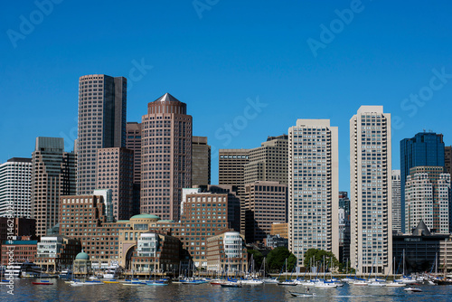 Boston Skyline City Skyline