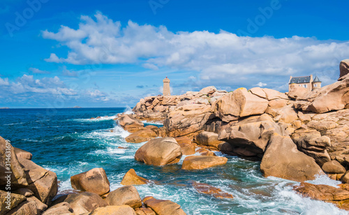 Ploumanac'h, Côtes d'Armor, Bretagne, France.