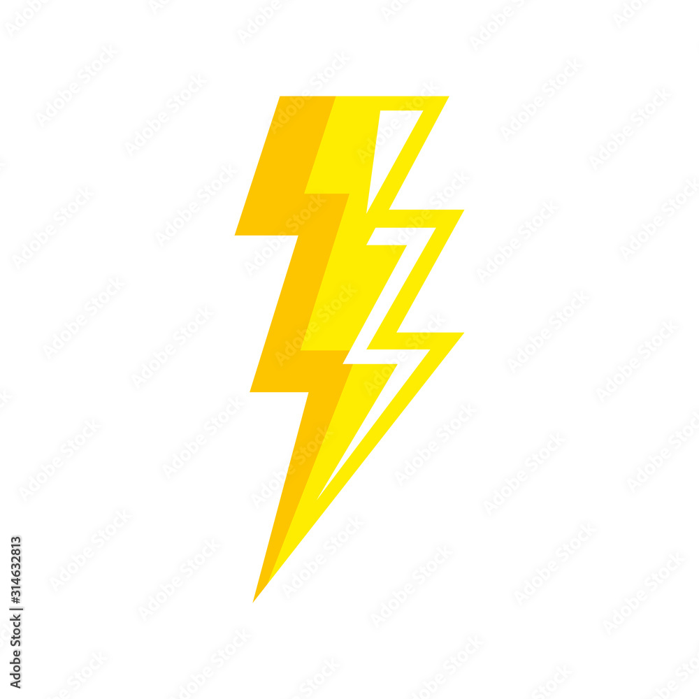 thunderbolt pop art style icon vector illustration design thunderbolt pop art style icon vector illustration design