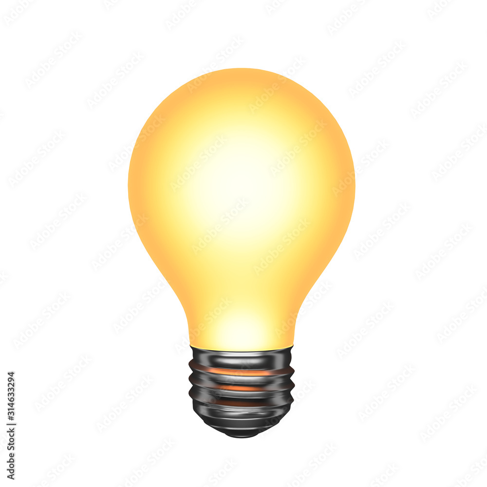 light bulb isolated on white background light bulb isolated on white background