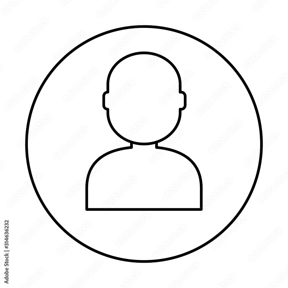 silhouette person social media isolated icon vector illustration design silhouette person social media isolated icon vector illustration design