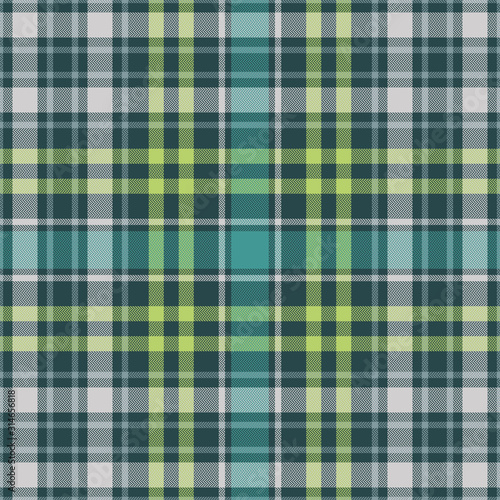 Tartan plaid pattern seamless. Herringbone woven texture.