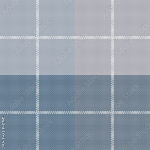 wool plaid texture, seamless pattern. vector flat illustration.