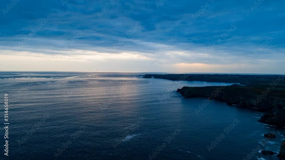 Timelapse au printemps à Belle Île, France Timelapse au printemps à Belle Île, France