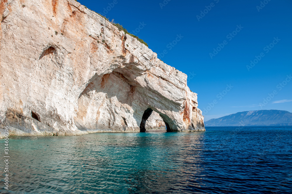 Blue Caves Zakynthos Greece