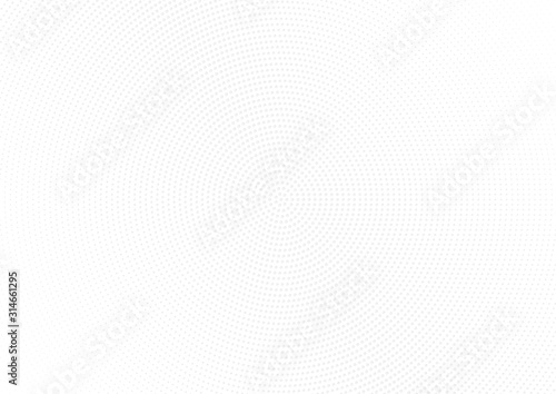 Abstract halftone dotted background. Futuristic grunge pattern, dot, circles, shadow. Gray modern optical pop art texture for posters, sites, business cards, cover, labels mock-up, vintage stickers
