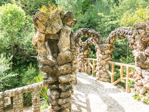 The Artigas Gardens are a park in La Pobla de Lillet, Barcelona. Built between 1905 and 1906, by the modernist architect Antoni Gaudi photo