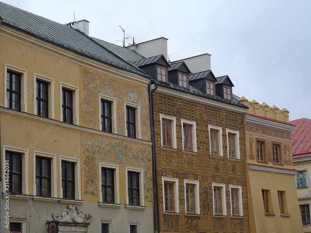 Fototapeta premium Lublin in December 2019