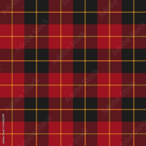 Tartan, plaid pattern seamless vector illustration.