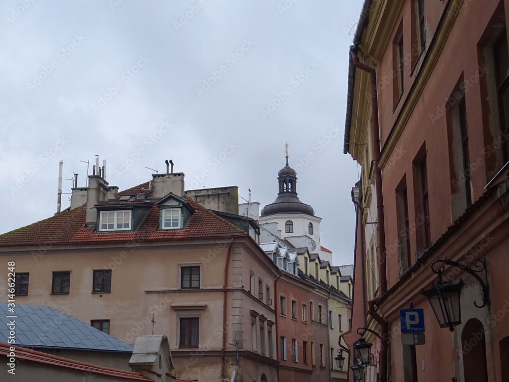 Fototapeta premium Lublin in December 2019