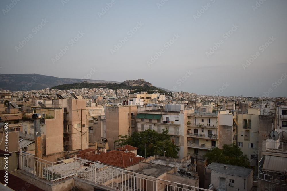 View of athens