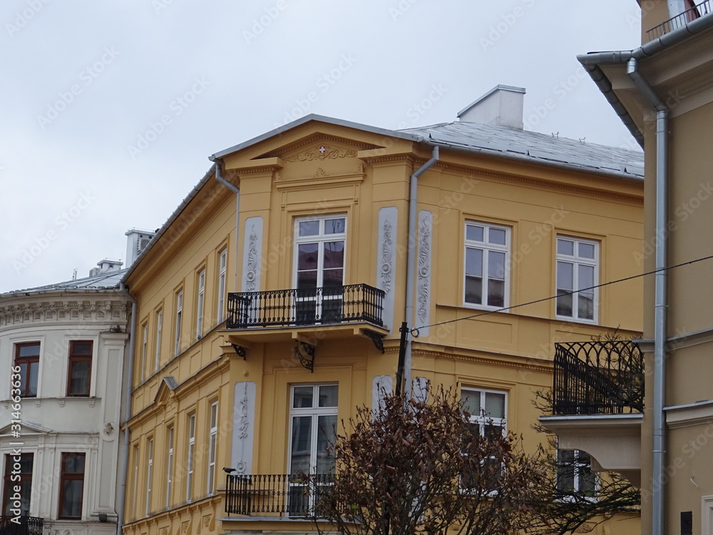 Obraz premium Lublin in December 2019