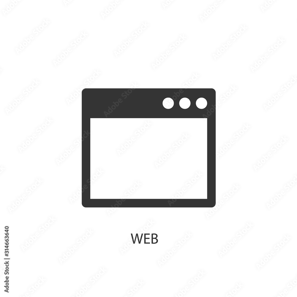 web page icon vector illustration for graphic design and websites web page icon vector illustration for graphic design and websites