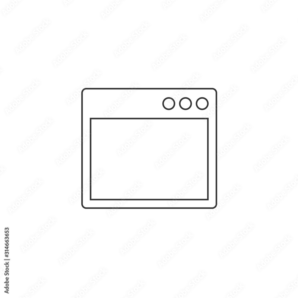 web page icon vector illustration for graphic design and websites web page icon vector illustration for graphic design and websites