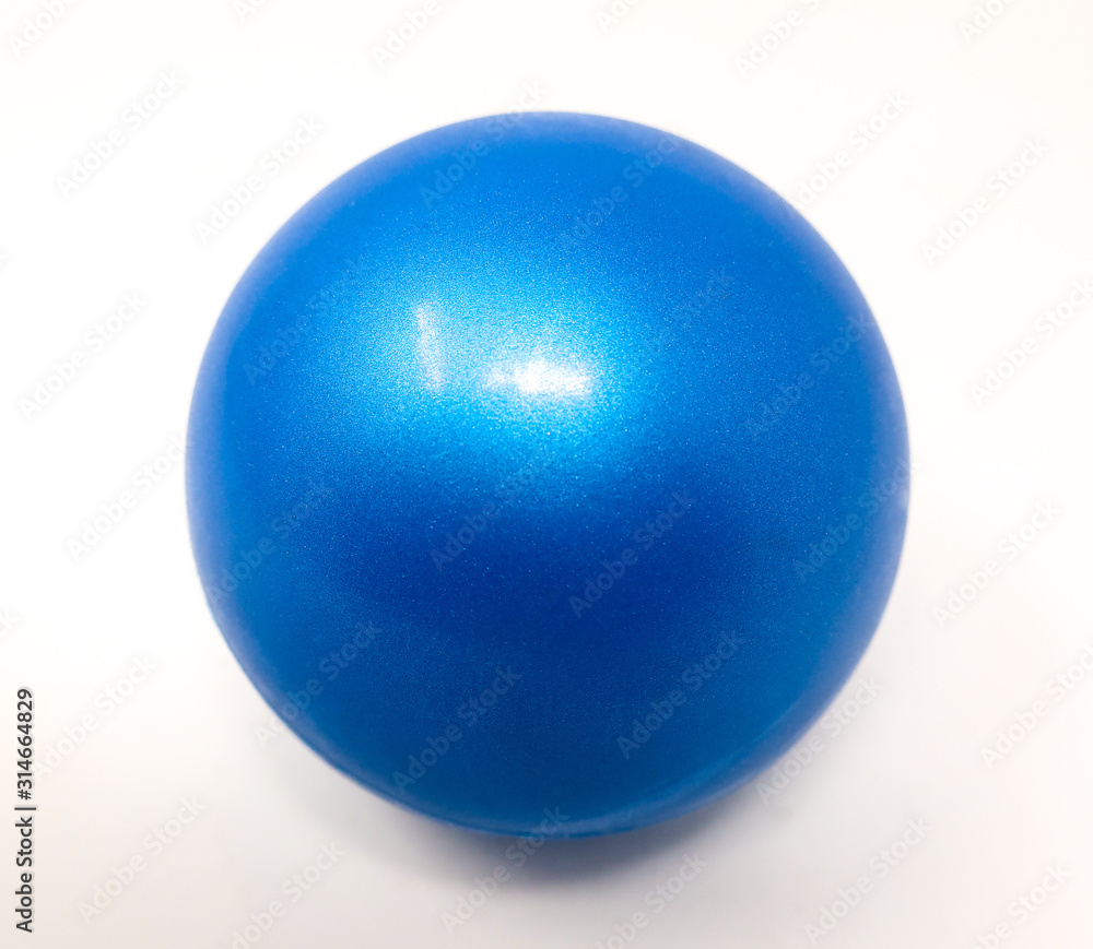 Obraz premium ボール ゴムボール 青