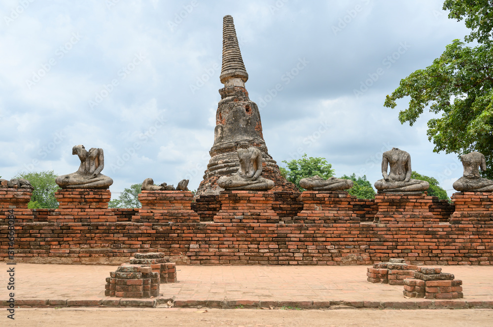 Phra Nakhon SI Ayutthaya ancient .