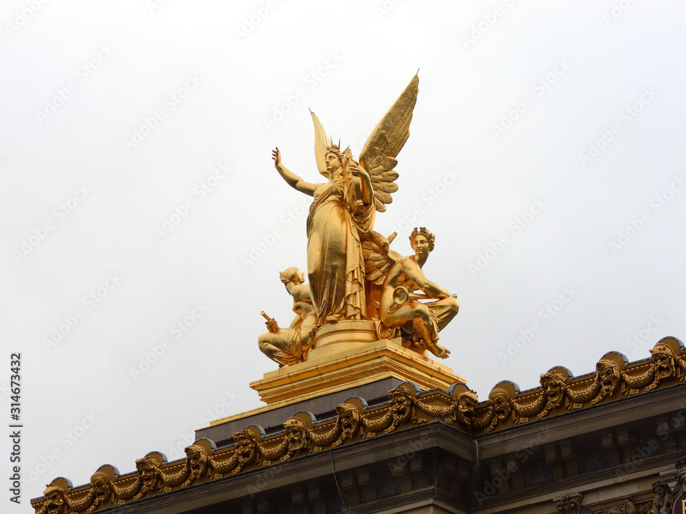 statue opéra paris