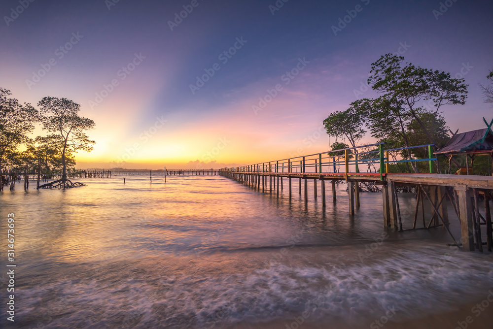 The Sunset Moment at Batam Bintan Island Indonesia The Sunset Moment at Batam Bintan Island Indonesia