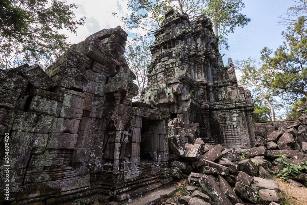 Ruin of Ta Prohm, Angkor Wat, Cambodia