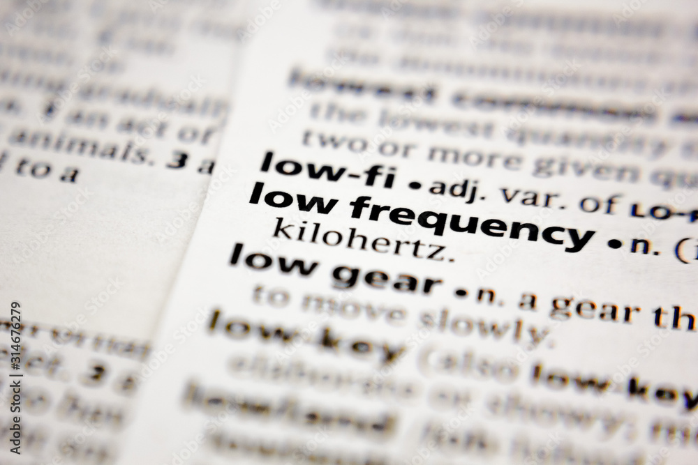 Word or phrase low frequency in a dictionary. Word or phrase low frequency in a dictionary.