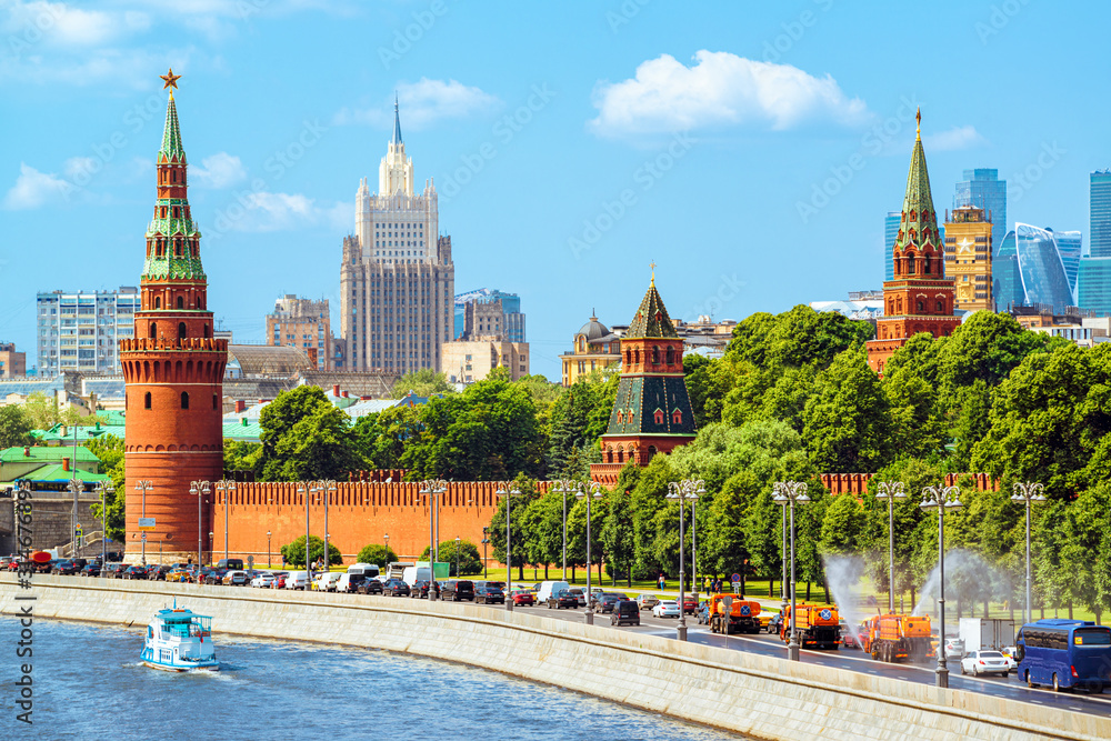 Obraz premium Moscow cityscape