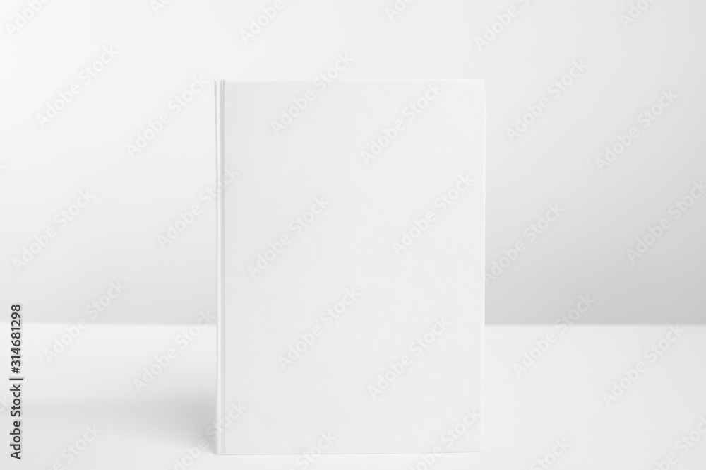 Book with blank cover on white background Book with blank cover on white background
