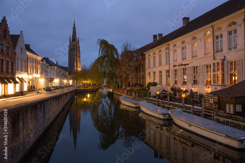 canal in Bruges