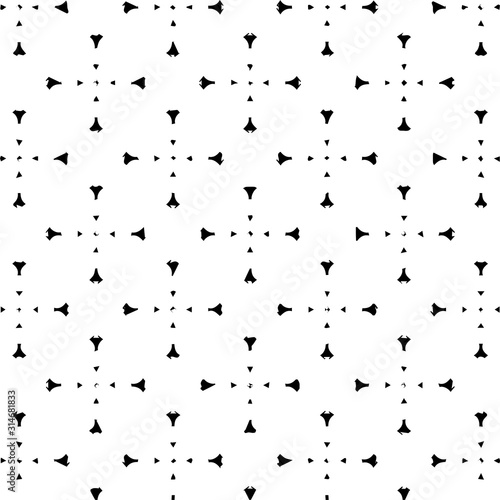 Seamless vector pattern in ornamental style. Geometric desing texture for gift.