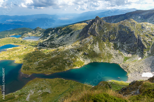 Fototapeta Naklejka Na Ścianę i Meble -  The Seven Rila Lakes, Rila Mountain, Bulgaria