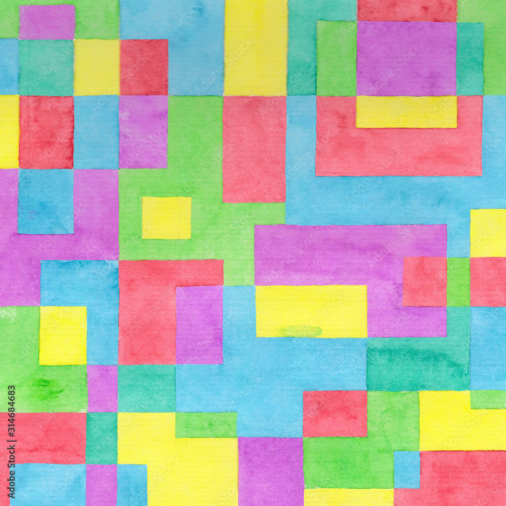 abstract geometric watercolor background abstract geometric watercolor background