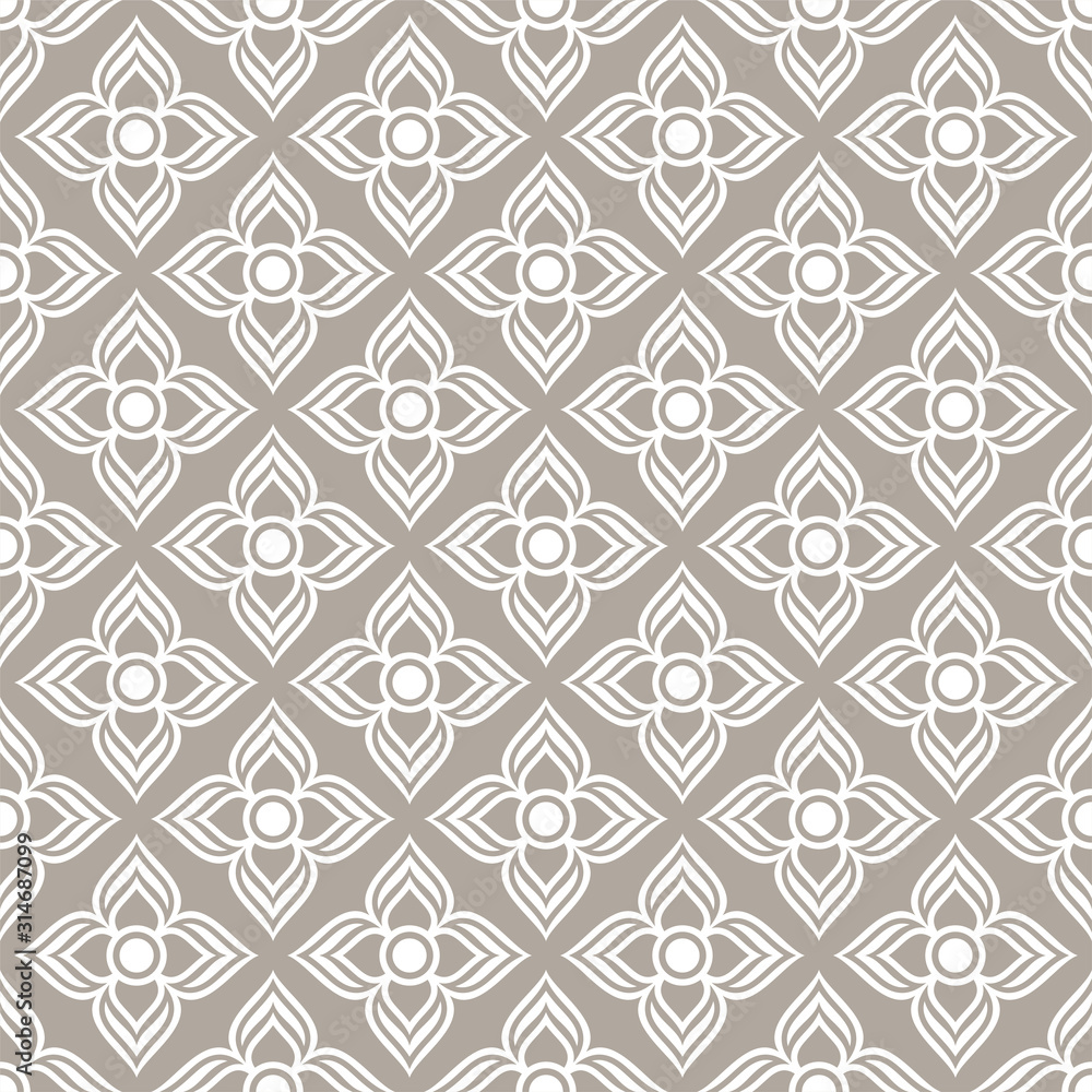 abstract seamless ornamental pattern