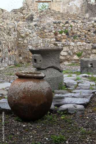 Wallpaper Mural Pompeii Ruins, Naples, Italy Torontodigital.ca