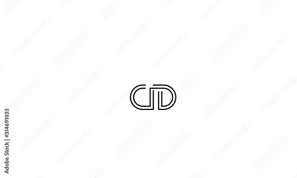 Alphabet letter monogram icon logos CD Alphabet letter monogram icon logos CD