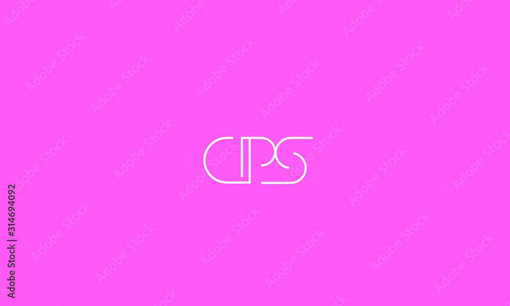 Alphabet letter monogram icon logos CPS Alphabet letter monogram icon logos CPS