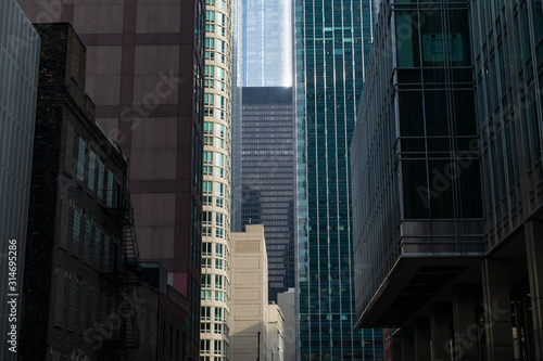 Office and Residential Skyscrapers in River North Chicago © James