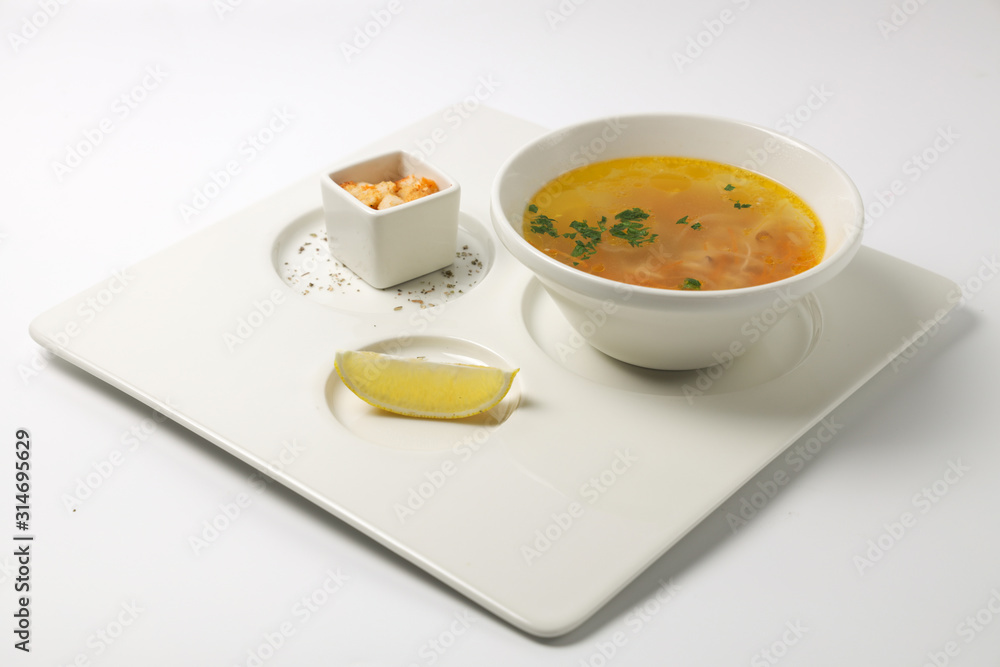 bowl of vegetable soup bowl of vegetable soup
