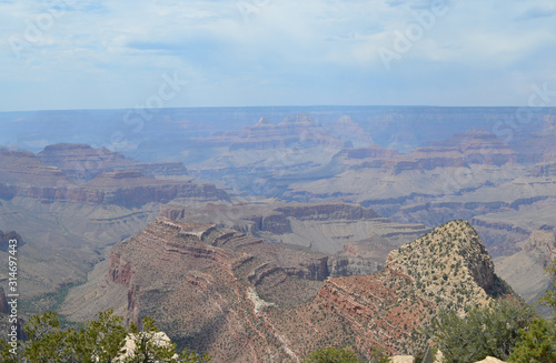 Foto Summer In Grand Canyon: Angel's Gate, Wotan's Throne, Horseshoe Mesa, Newberry B