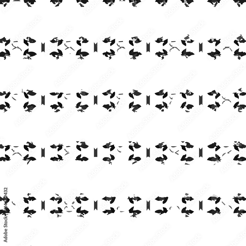 Naklejka premium Seamless vector pattern in ornamental style. Geometric desing texture for gift.