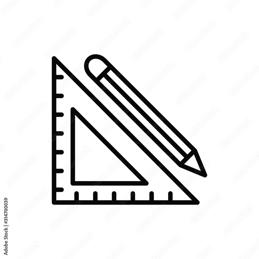 measurement, ruler vector isolated icon measurement, ruler vector isolated icon