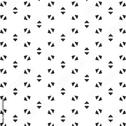 Seamless vector pattern in ornamental style. Geometric desing texture for gift.