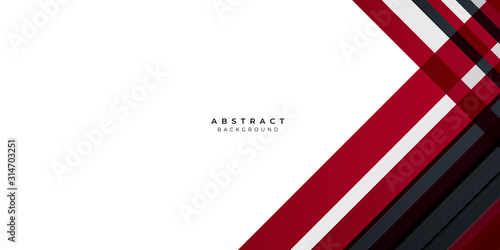 Free Download Black Red Silver White Box Rectangle Abstract Background Vector Presentation Design - GFXLoad