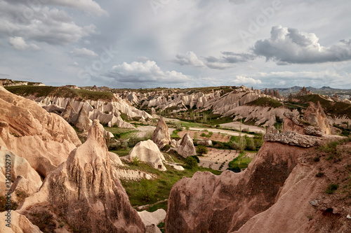 Meskendir Valley, Pink Valley. Cappadocia, Turkey photo