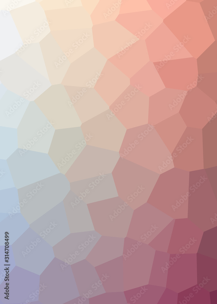 Fototapeta premium Abstract Trianglify gradient Generative Art background illustration
