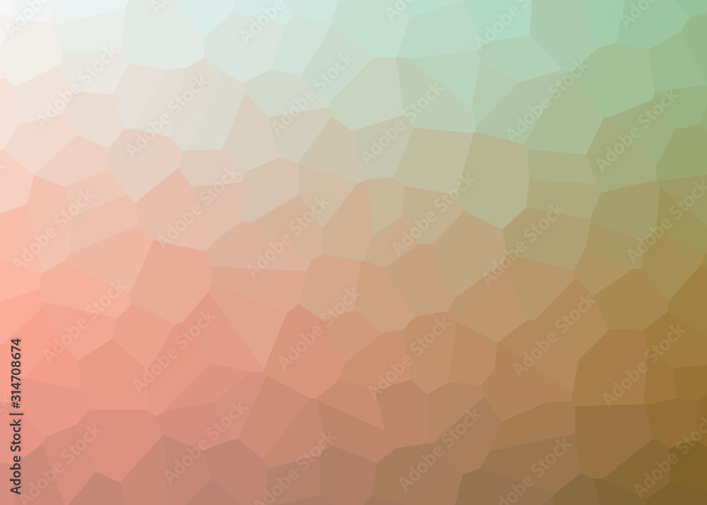 Fototapeta premium Abstract Trianglify gradient Generative Art background illustration