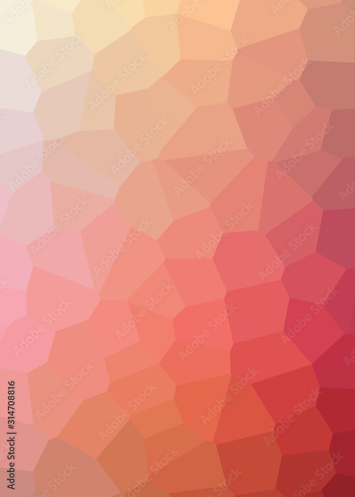 Obraz premium Abstract Trianglify gradient Generative Art background illustration