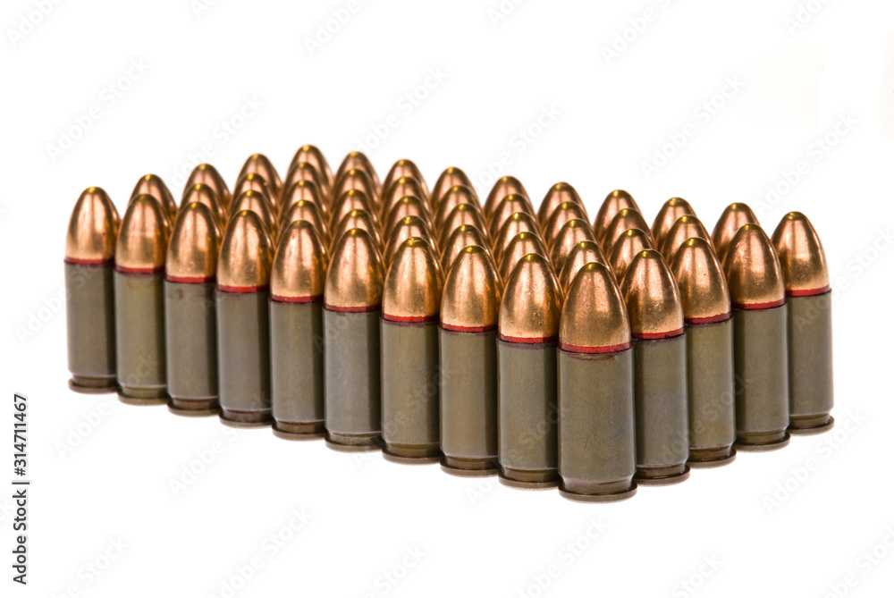 Rows of bullets Rows of bullets