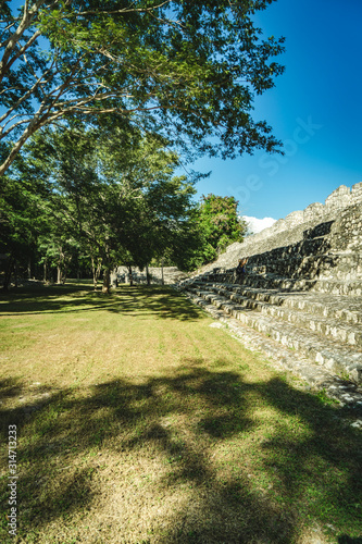 Mayan Ruin "Edzna" in Campeche, Mexico